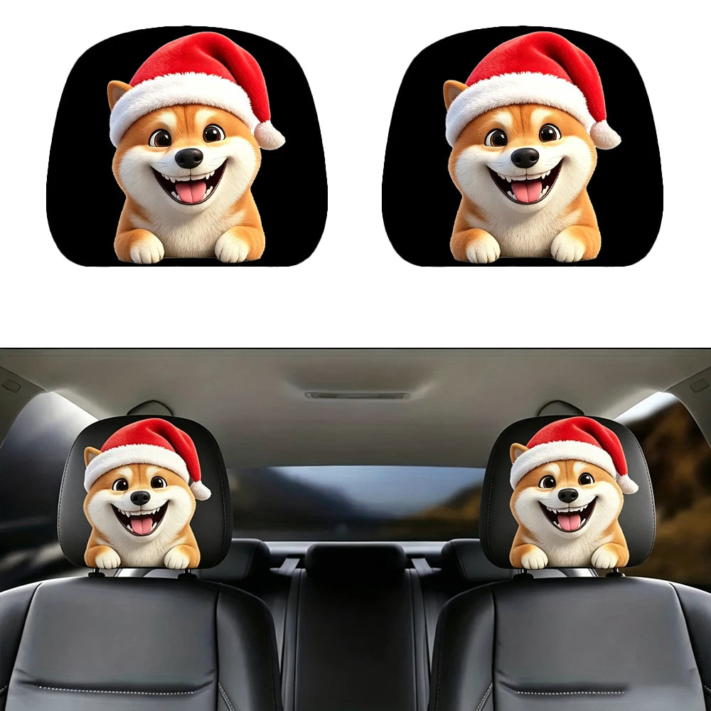 Car Headrest Funny Cover Accessories Interior Gadgets Decor Styling Ideas Seat