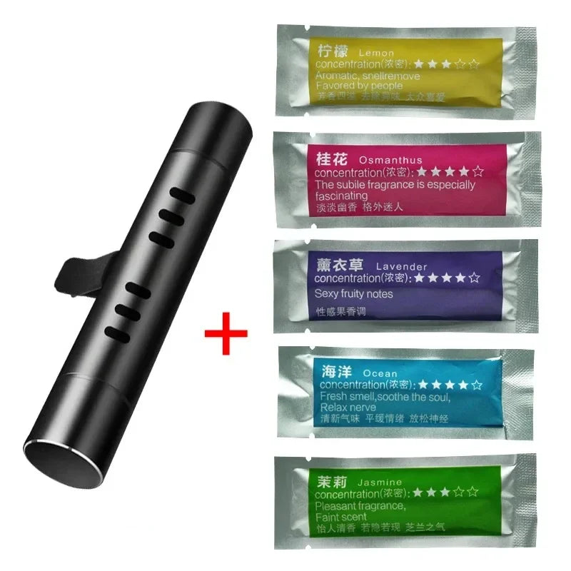 5/6/10/24pcs Air Freshener Smell Car Vent Perfume Flavoring Auto Interior SUV