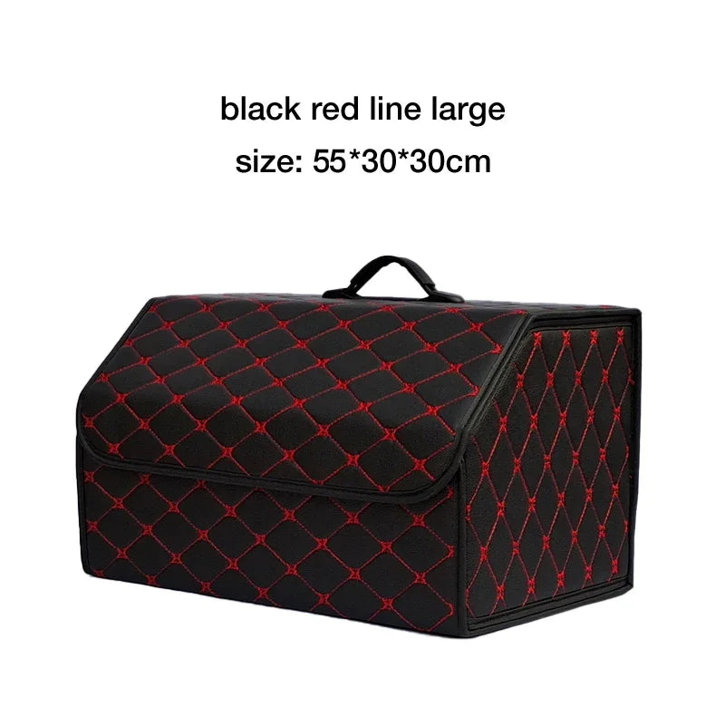 Car Trunk Organizer Box Large Capacity Auto Multiuse Tools Storage Bag SUV Truck