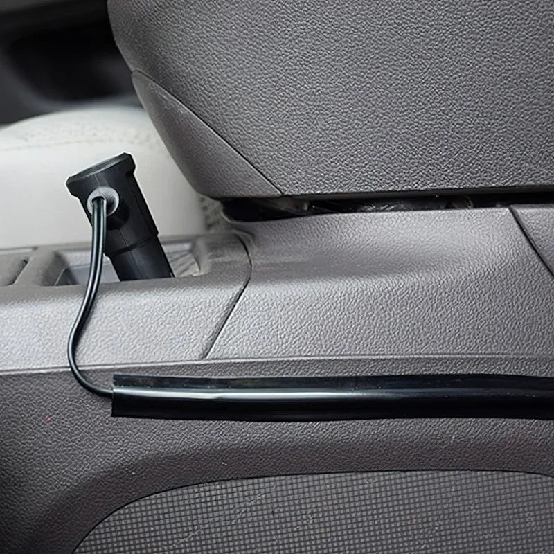 4Pc Sleek Car Cable Organizer Kit Universal Sleeves for a Neat Damage-Free SUV