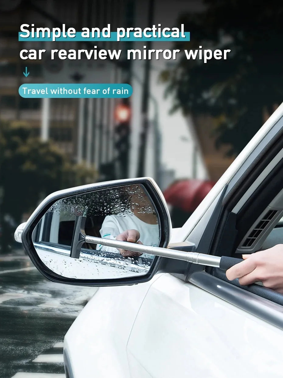 Non-Scratch Soft Silicone Handy Squeegee Car Wrap Tools Water Window Wiper Premium Automotive Accessory