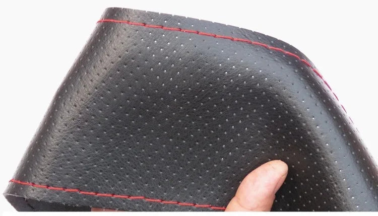 New Steering Wheel Cover Truck Handle Cover 42CM 45CM 47CM 50CM Braid Leather