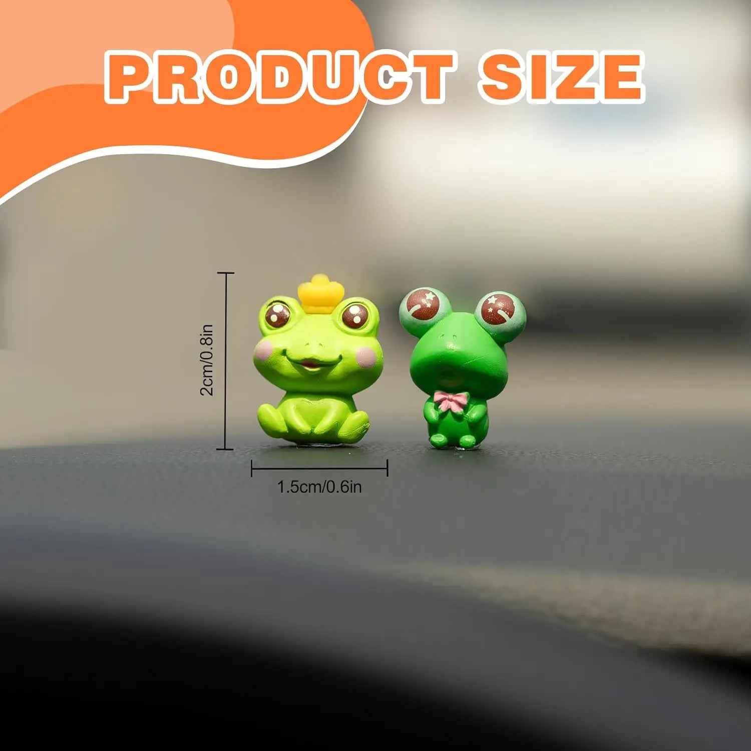 Cute Mini Animal Car Dashboard Accessories Fun Rear view Mirror Decor Interior Premium Automotive Accessory