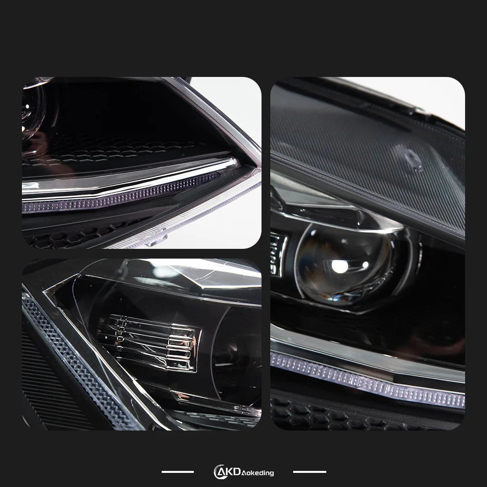 AKD Car Styling for VW Golf 7 MK7 LED Headlight 2013-2016 Golf7 DRL Dynamic Signal Head Lamp Projector Automotive Accessories