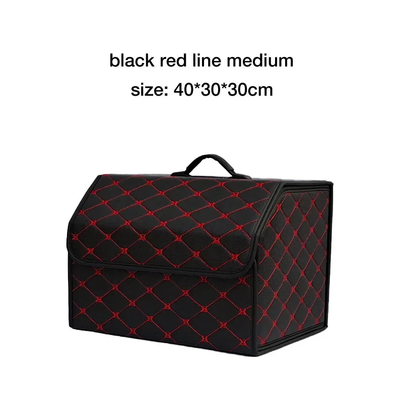 Car Trunk Organizer Box Large Capacity Auto Multiuse Tools Storage Bag SUV Truck