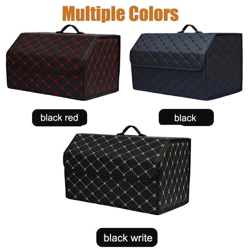 Car Trunk Organizer Box Large Capacity Auto Multiuse Tools Storage Bag SUV Truck