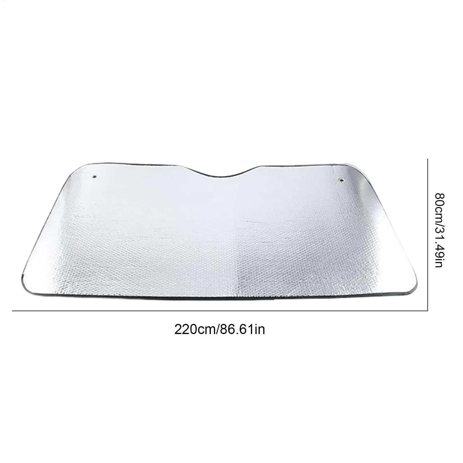 Truck Windshield Sun Shade Truck 86.5 x 31.5 Inch Front Window Sunshade Foldable