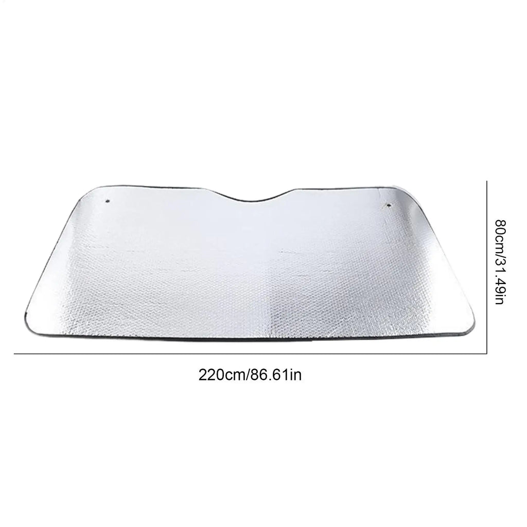 Truck Windshield Sun Shade Truck 86.5 x 31.5 Inch Front Window Sunshade Foldable