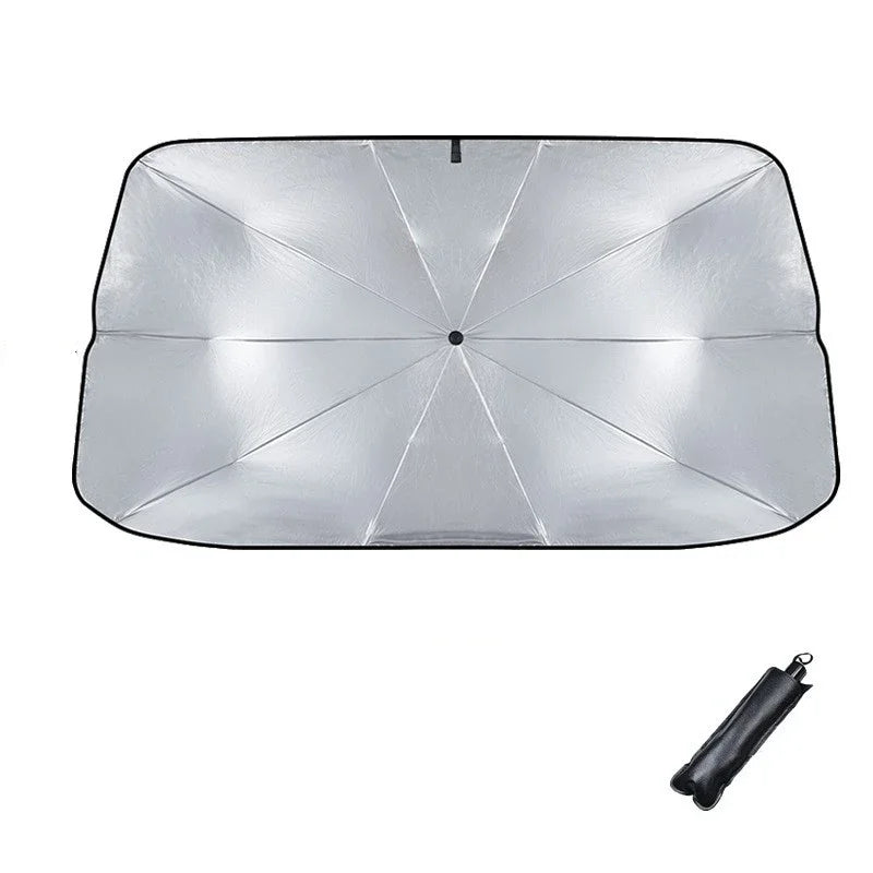 car sunshade car sunshade retractable sunscreen heat insulation front windshield