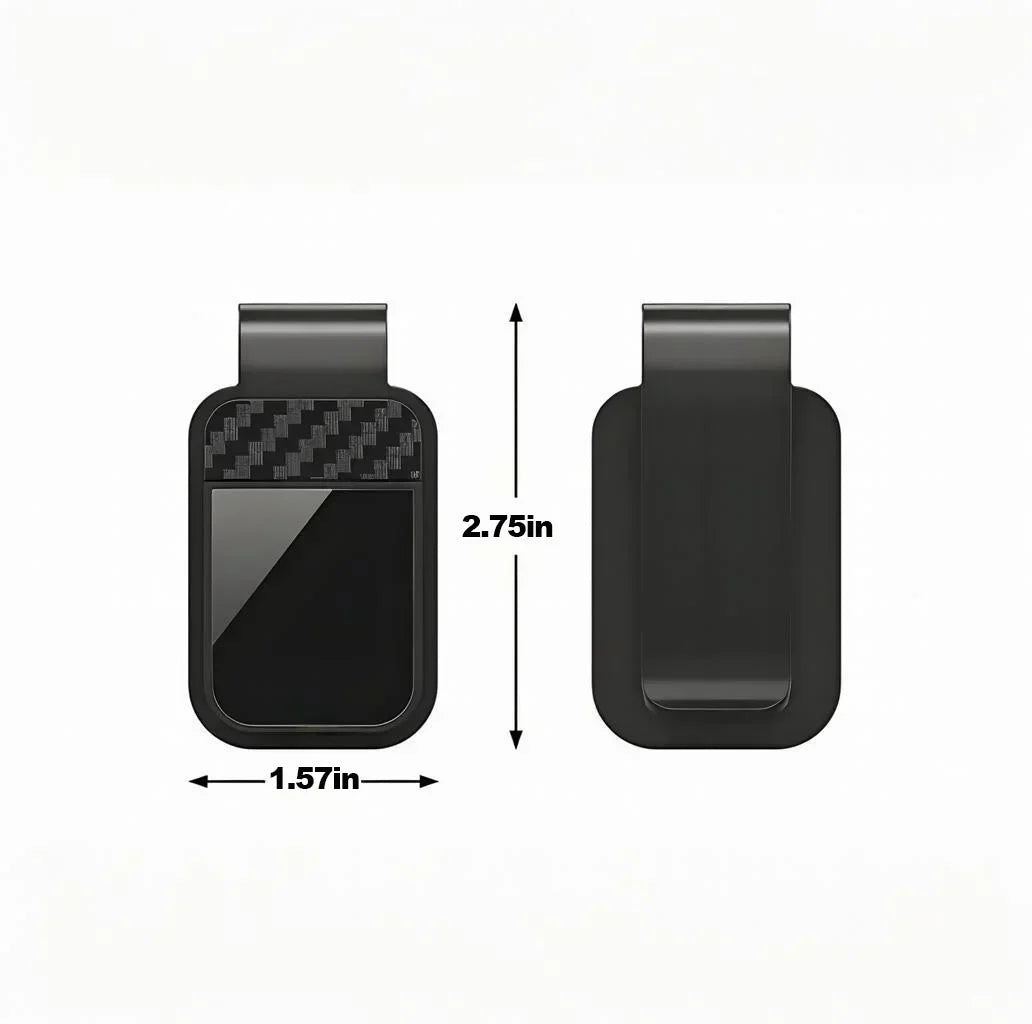 Car Sun Visor Sunglasses Clip Holder Stable Eyeglasses Hanger Card Ticket