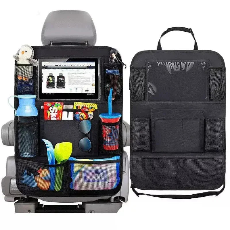 Car Backseat Organizer with Tablet Holder Multi-Pocket Storage Seat Interior