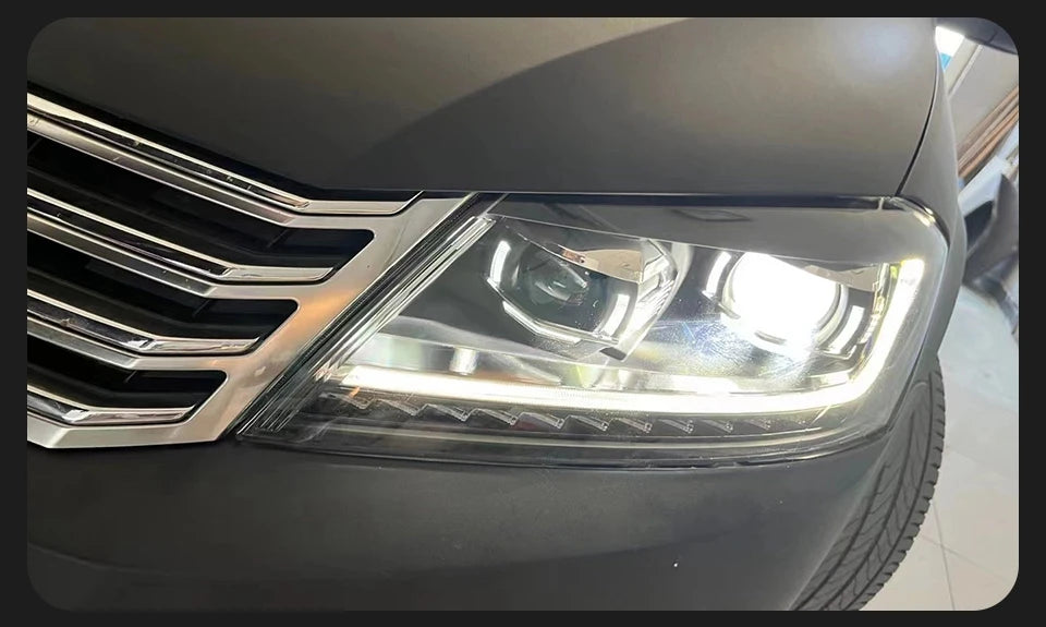 AKD Car Lights for VW Passat B7 LED Headlight Projector Lens 2012-2015 Magotan Dynamic Signal DRL Head Lamp Auto Accessories
