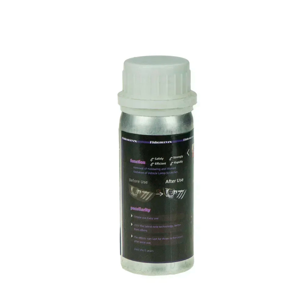 800ml Headlights Liquid Polymer Headlight Chemical Polish Repair Fluid Refurbishment Scratch Repair Polishing Headlights Kit