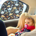 Car Sun Shade For Windows Cartoon Dinosaur Design, Cling on Keep Kids Cool