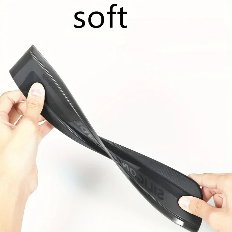 Non-Scratch Soft Silicone Handy Squeegee Car Wrap Tools Water Window Wiper Premium Automotive Accessory