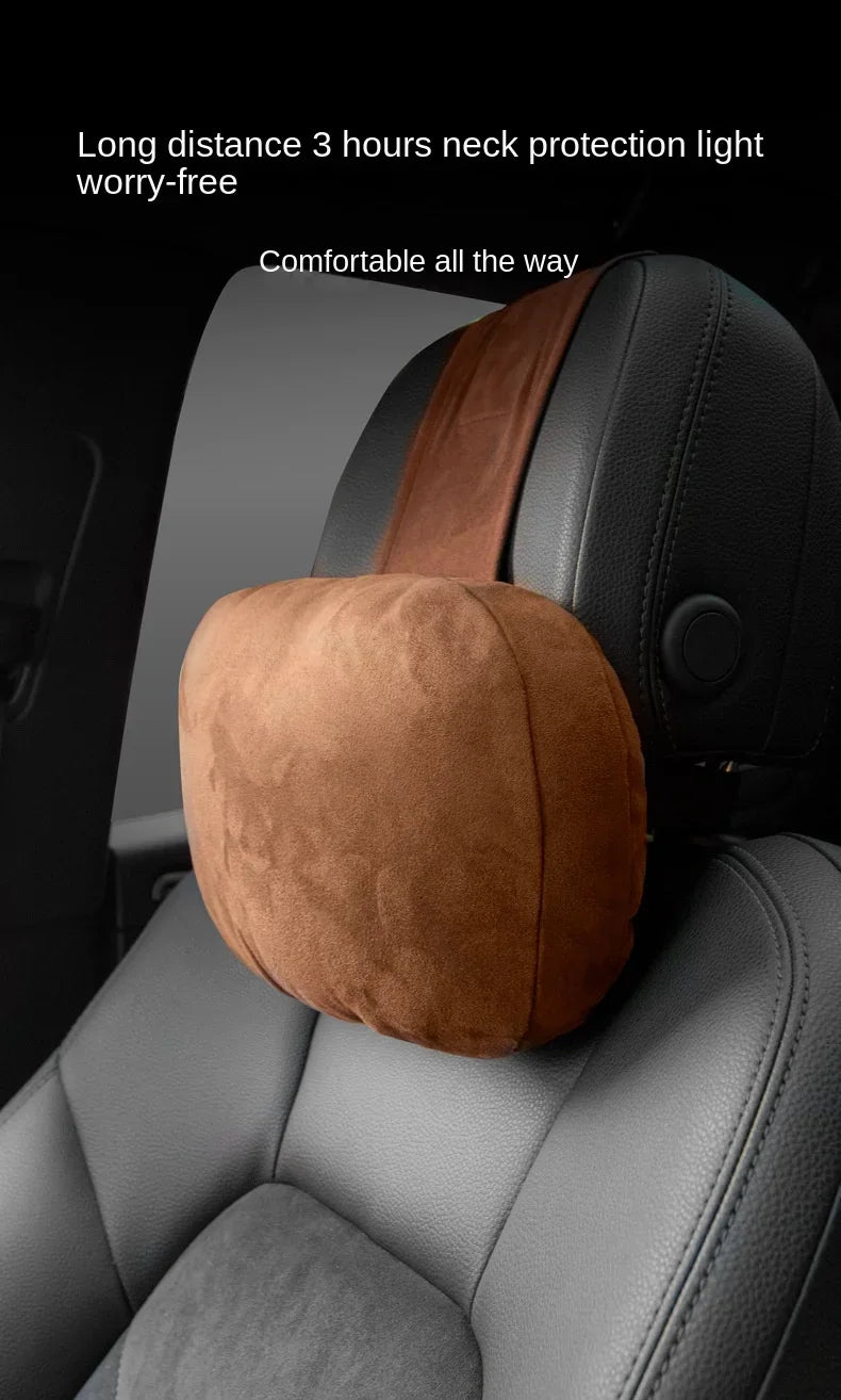 Car Headrest Neck Support Seat Maybach Design S Class Soft Universal Interior