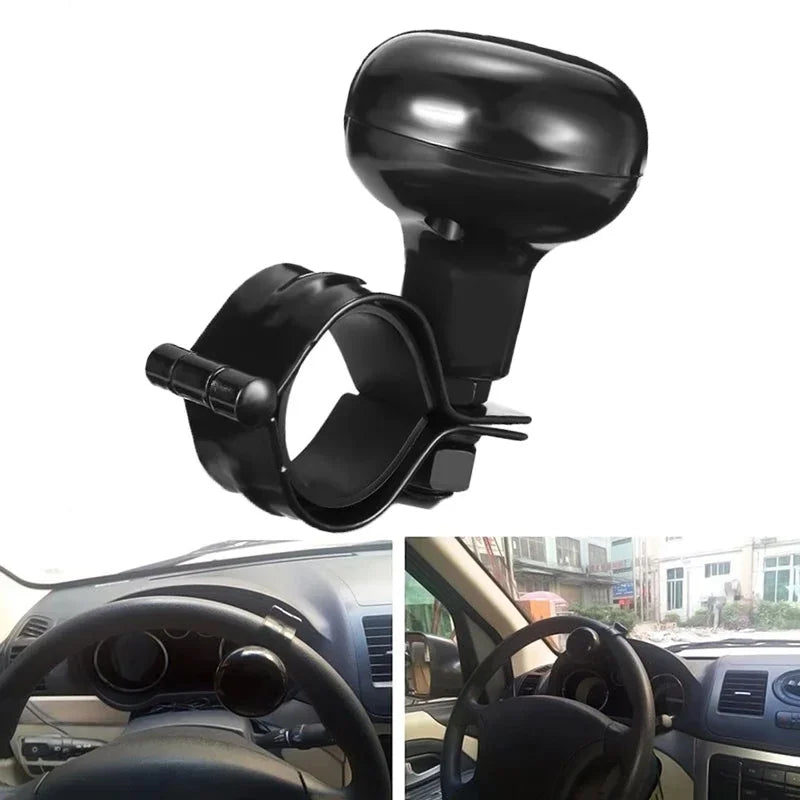 Universal Truck Heavy Car Duty Anti Slip Steering Wheel Cover Spinner Knob
