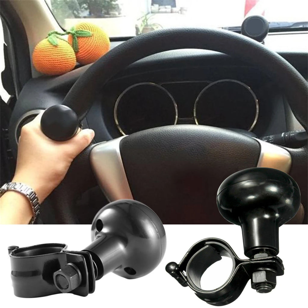 Universal Truck Heavy Car Duty Anti Slip Steering Wheel Cover Spinner Knob