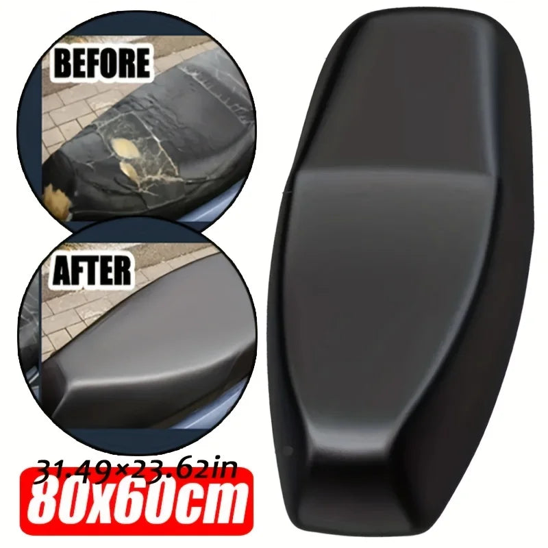 1 pc Motorcycle Black Seat Cover Waterproof Dustproof Rainproof Motorbike Scoote