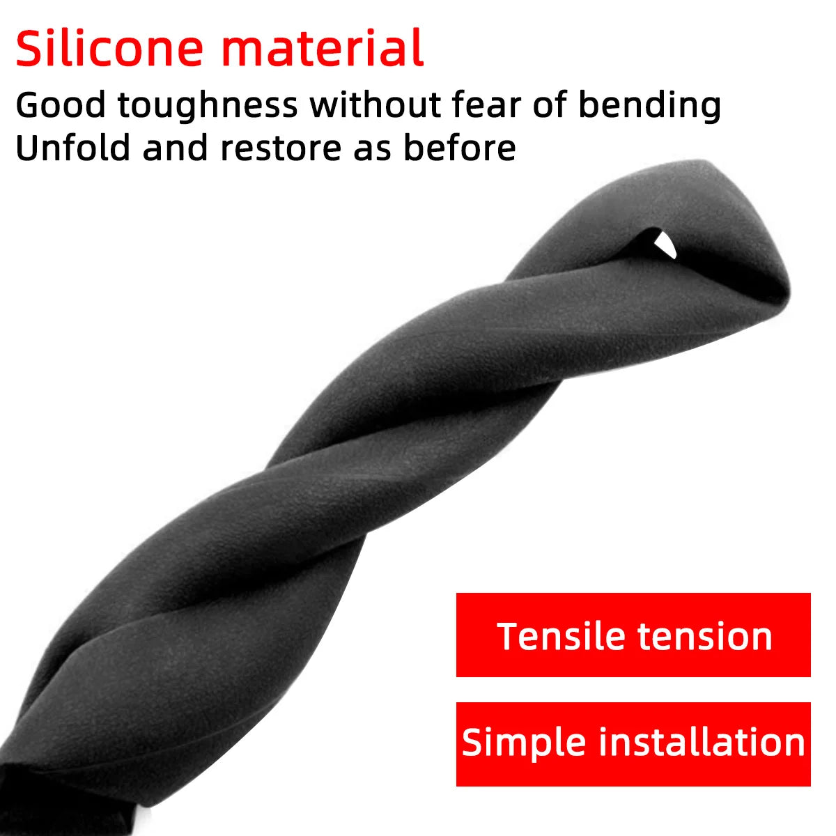 General Motors Silicone Steering Wheel Cover Protective Cover Soft Elastic Color