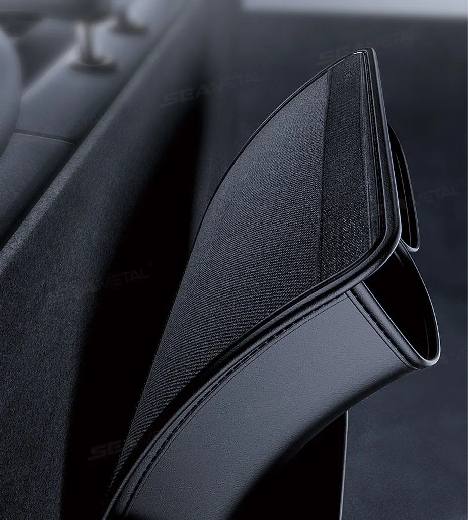 BLALION Car Trunk Leatherette Storage Bag Detachable Auto Seat Back Pocket
