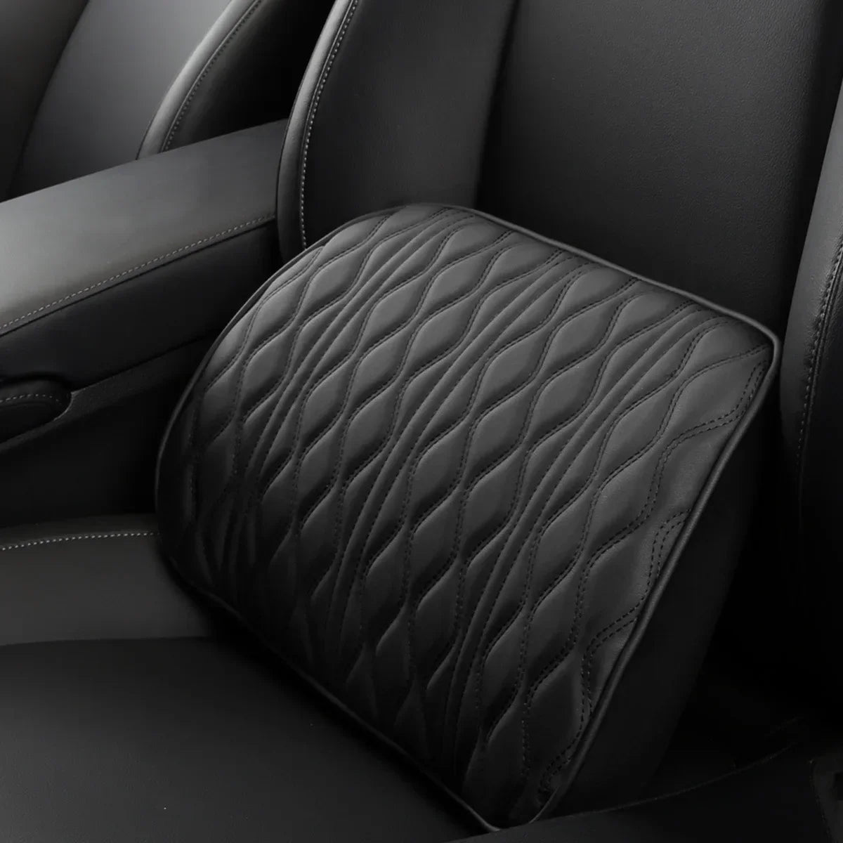 Car Headrest Lumbar Support Memory Foam Vertebral Neck Pillow Interior Protector