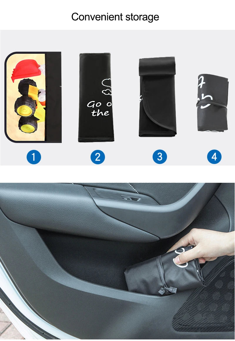 Universal Car Sun Shade Cover UV Protect Curtain Side Window Sunshade Cover