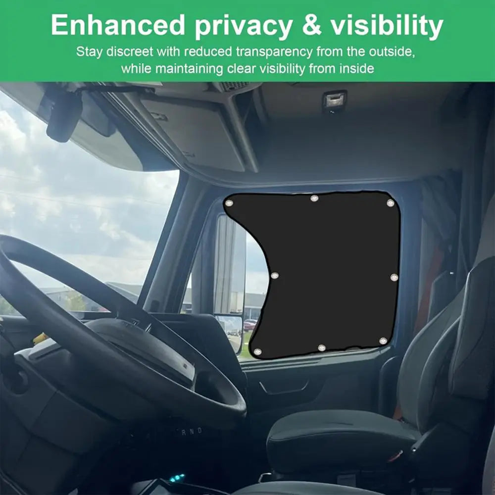 Semi Window Shade Side Window Sun Shade Protective Truck Sun Shade Block Sun