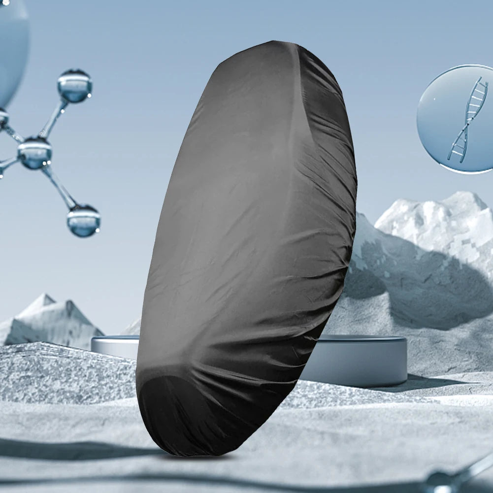Motorcycle Seat Cover Waterproof Sunscreen Dust UV Protector Cushion Elastic PU
