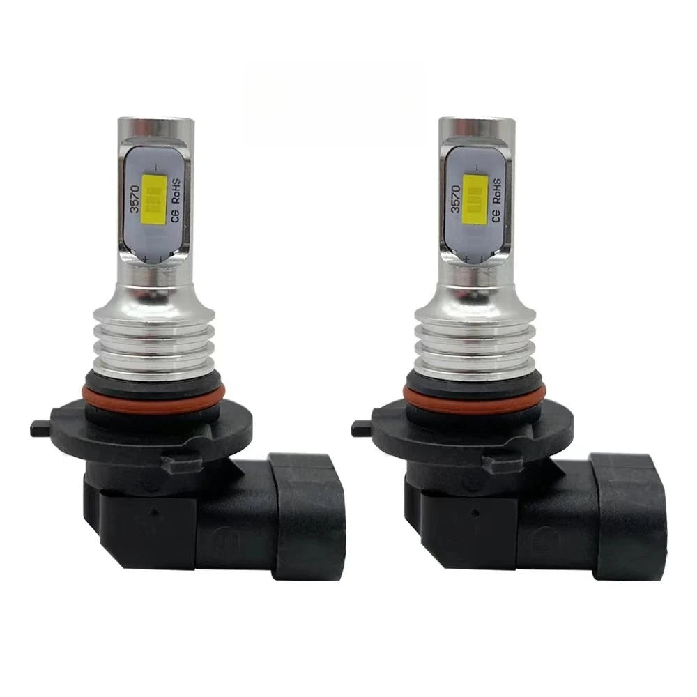 2PCS H4 H7 H11 LED Fog & Headlight Bulbs, 20000LM 6000K 12V, Compatible with H8 H9 H1 H3 9005 HB3 9006 HB4 for Driving Lamps