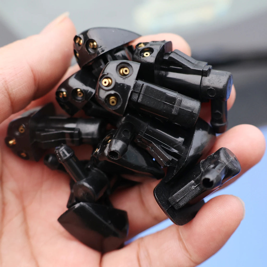 New Car Windshield Wiper Washer Spray Nozzle for Most Models Auto 3 Holes Premium Automotive Accessory