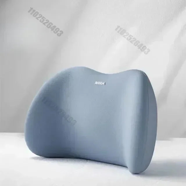 Car Headrest Lumbar Support Shoulder Pillow Memory Cotton Waist Interior