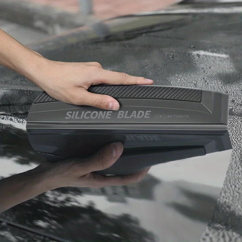 Non-Scratch Soft Silicone Handy Squeegee Car Wrap Tools Water Window Wiper Premium Automotive Accessory