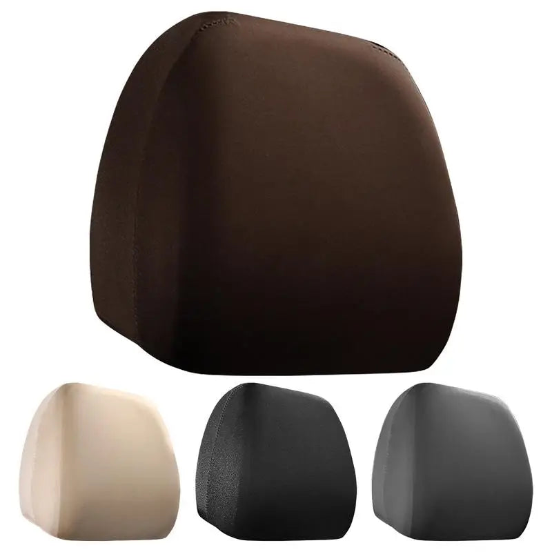Headrest Cover For Car Full Coverage Dustproof Front Seat Head Rests Interior