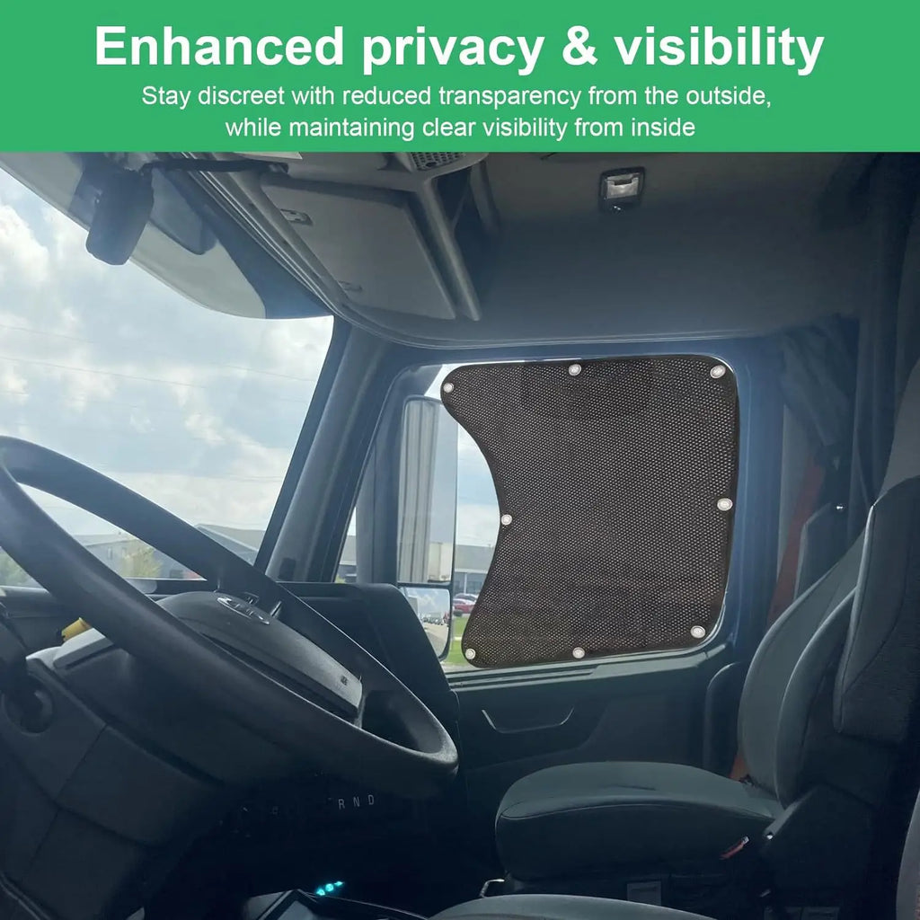 2 PCS Truck Sun Shades for RVs Provide Anti-glare and UV Protection for Truck