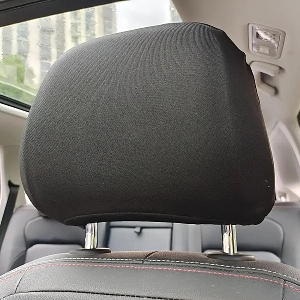 Headrest Cover For Car Full Coverage Dustproof Front Seat Head Rests Interior