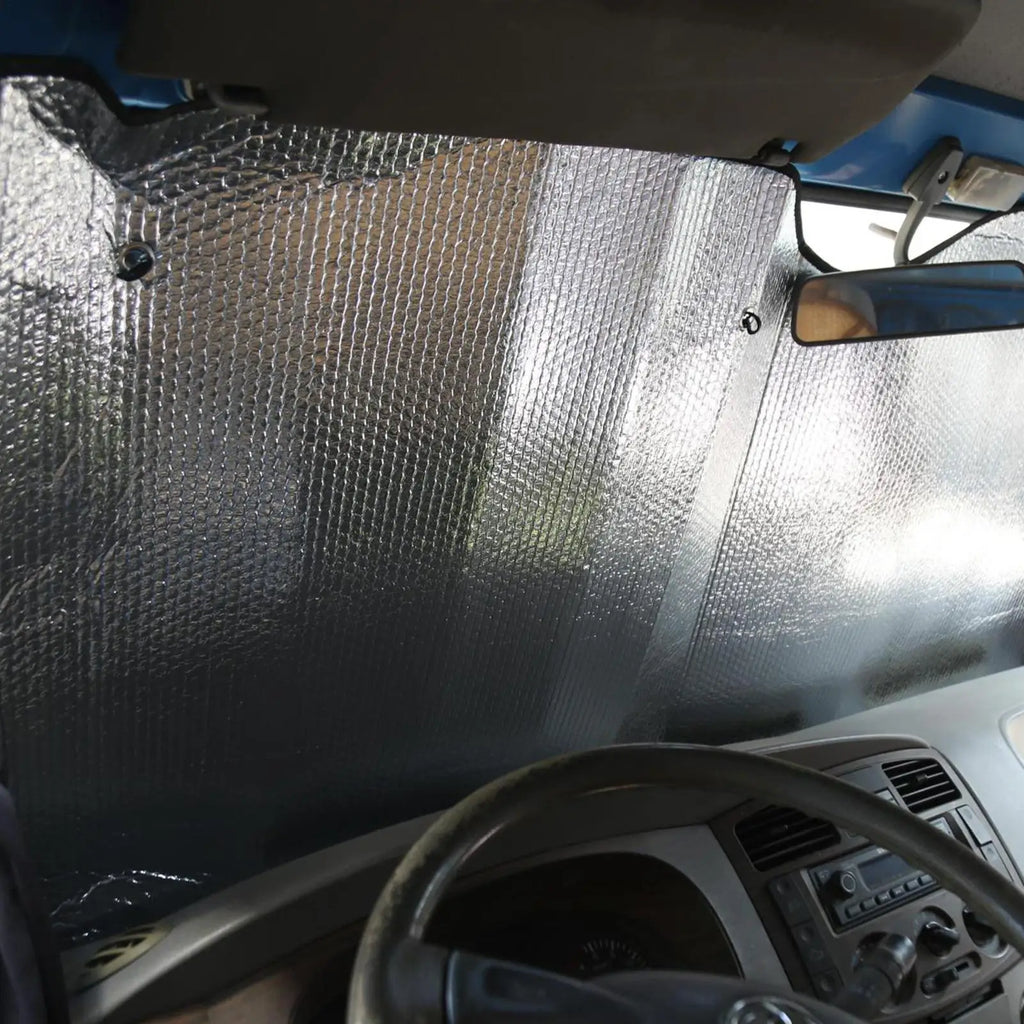 Truck Windshield Sun Shade Truck 86.5 x 31.5 Inch Front Window Sunshade Foldable