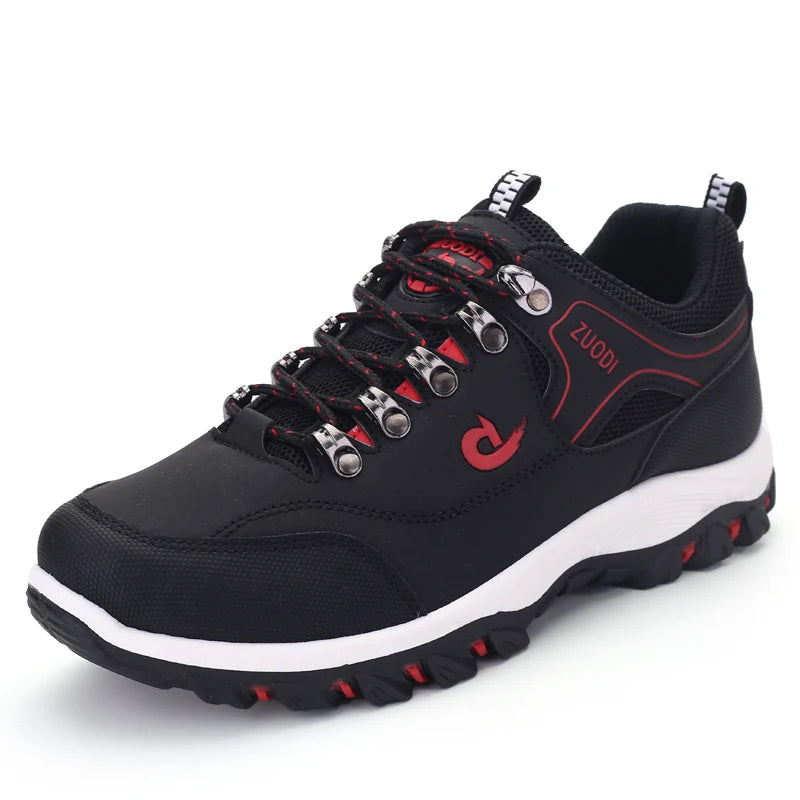 Men's non-slip casual sports shoes wear-resistant hiking shoes Outdoor fashion comfortable flat walking shoes for men