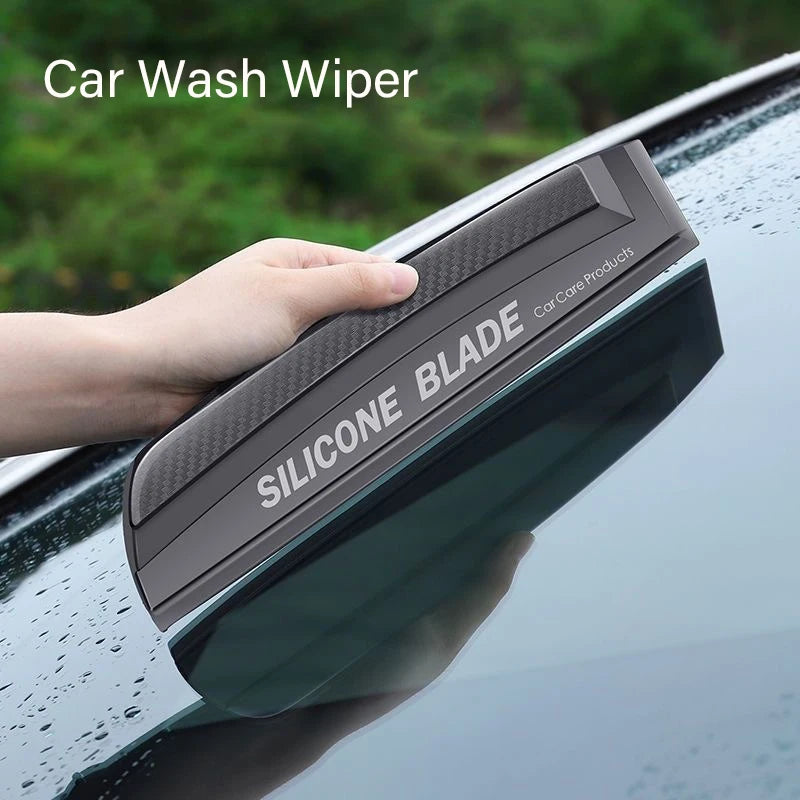 Non-Scratch Soft Silicone Handy Squeegee Car Wrap Tools Water Window Wiper Premium Automotive Accessory