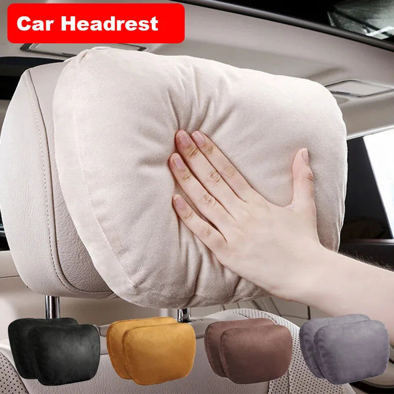 Car Headrest Neck Support Seat Maybach Design S Class Soft Universal Interior