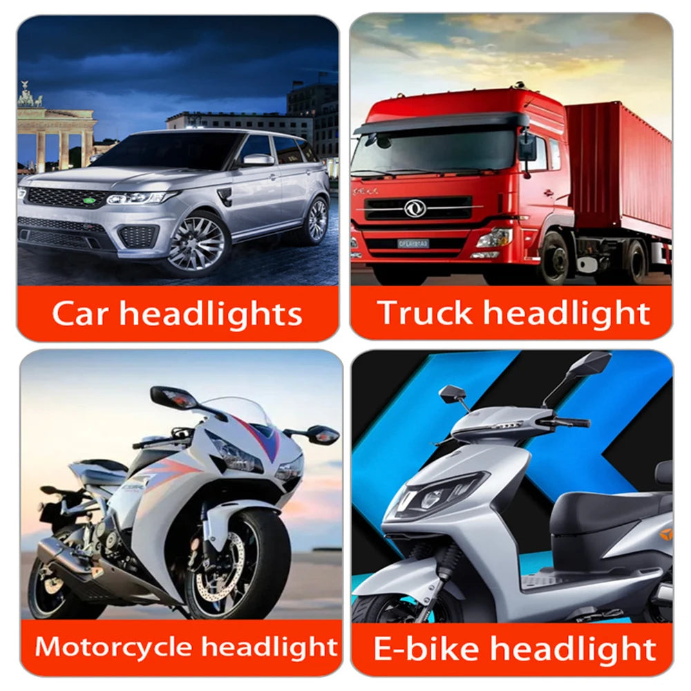 Polymer Kit Chemical Polish Liquid Headlights Liquid Evaporator Atomizing Cup Chemical Repair Headlight Polish Varnish For Car