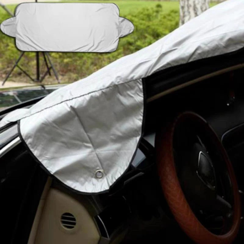 Car Windshield Protector Anti-falling leaves Sun Shade Dust Frost Freezing Snow Premium Automotive Accessory