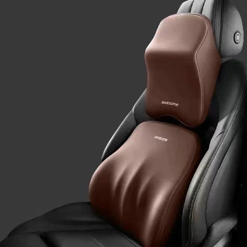 Car headrest neck pillow lumbar support mounted Interior Protector Auto Vehicle