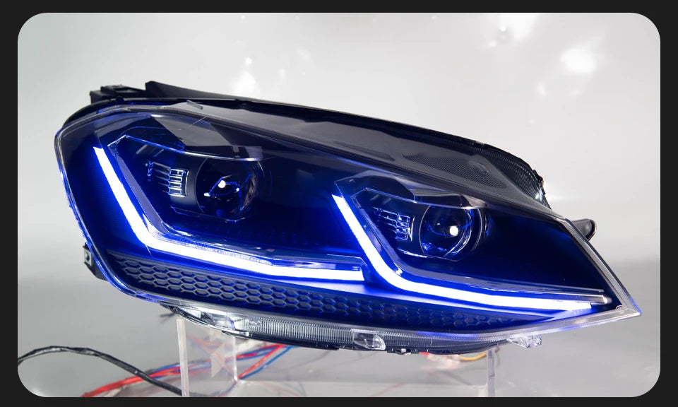 Headlights For VW Golf 7 MK7 Gti LED 2013-2017 Golf 7 Head Lamp Car Styling DRL Signal Projector Lens Auto Accessories Front