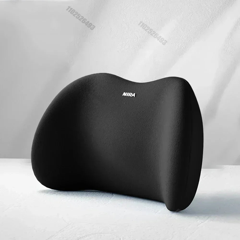 Car Headrest Lumbar Support Shoulder Pillow Memory Cotton Waist Interior