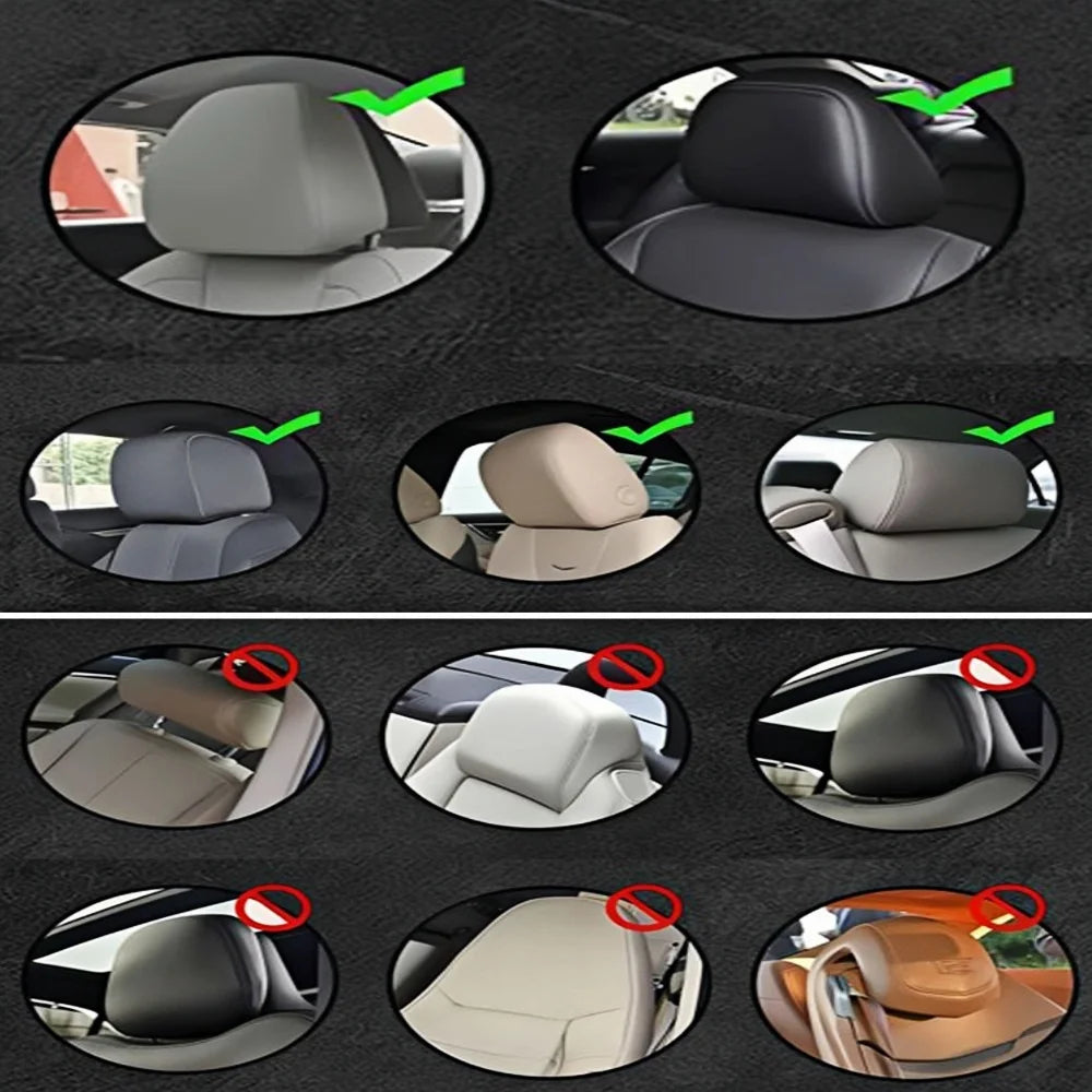 Car Headrest Funny Cover Accessories Interior Gadgets Decor Styling Ideas Seat