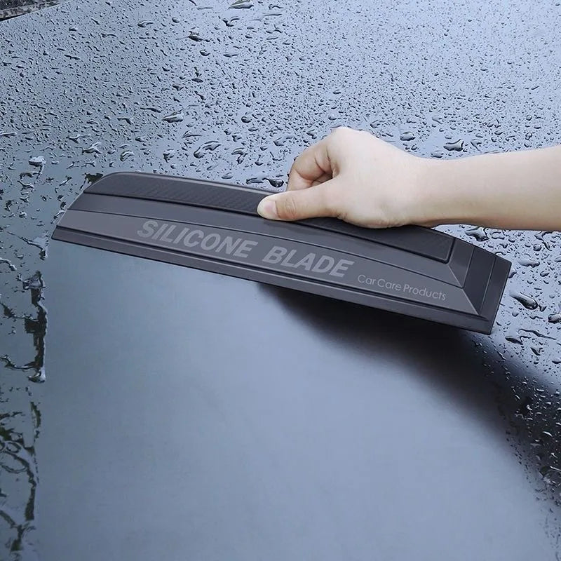 Non-Scratch Soft Silicone Handy Squeegee Car Wrap Tools Water Window Wiper Premium Automotive Accessory