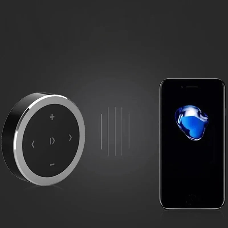 Steering Wheel Music Player Wireless Bluetooth Remote Control Media Button