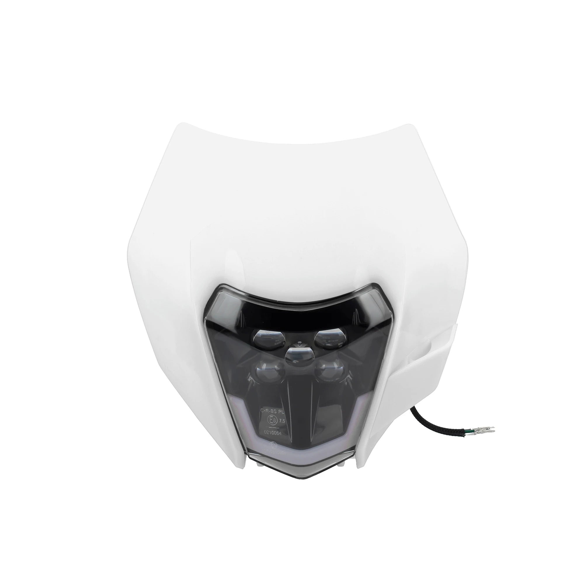Motorcycle LED Headlight Plate for KTM EXC XC SX MX XC 125 250 300 450 Supermoto Enduro Universal Dirt Bike Headlights