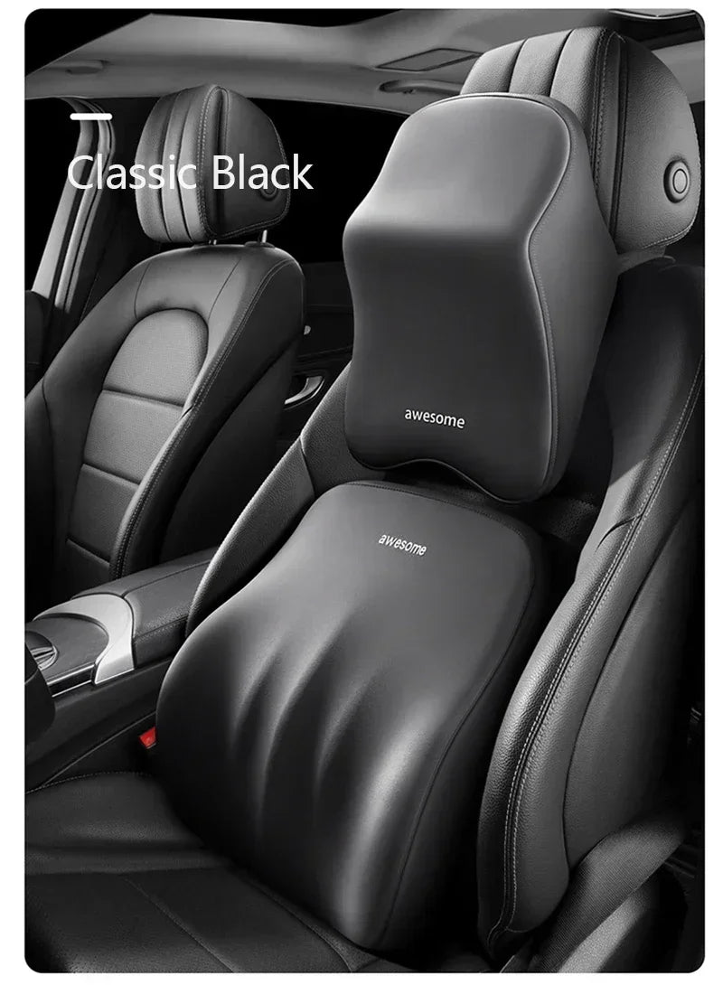 Car headrest neck pillow lumbar support mounted Interior Protector Auto Vehicle